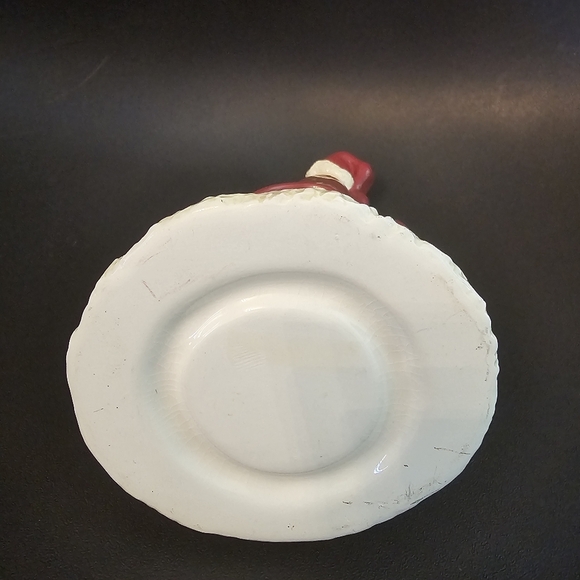 Vintage Santa Claus With Gift Tea Light Christmas Candle Holder Votive - Picture 5 of 7